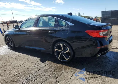 2021 Honda Accord Sport из США, поврежденный, VIN 1HGCV1F3XMA064053